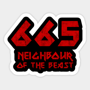 NEIGHBOUR DISTRESSED Sticker